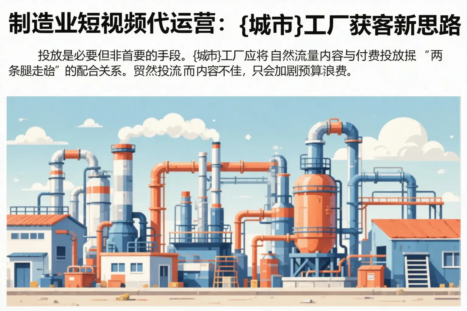 制造业短视频代运营:宜兴工厂获客新思路